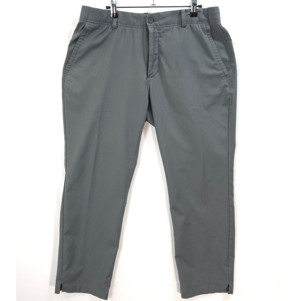 Nike Golf Pants Men 36x30 Dri-FIT Performance Grey Athletic Sporty Causal